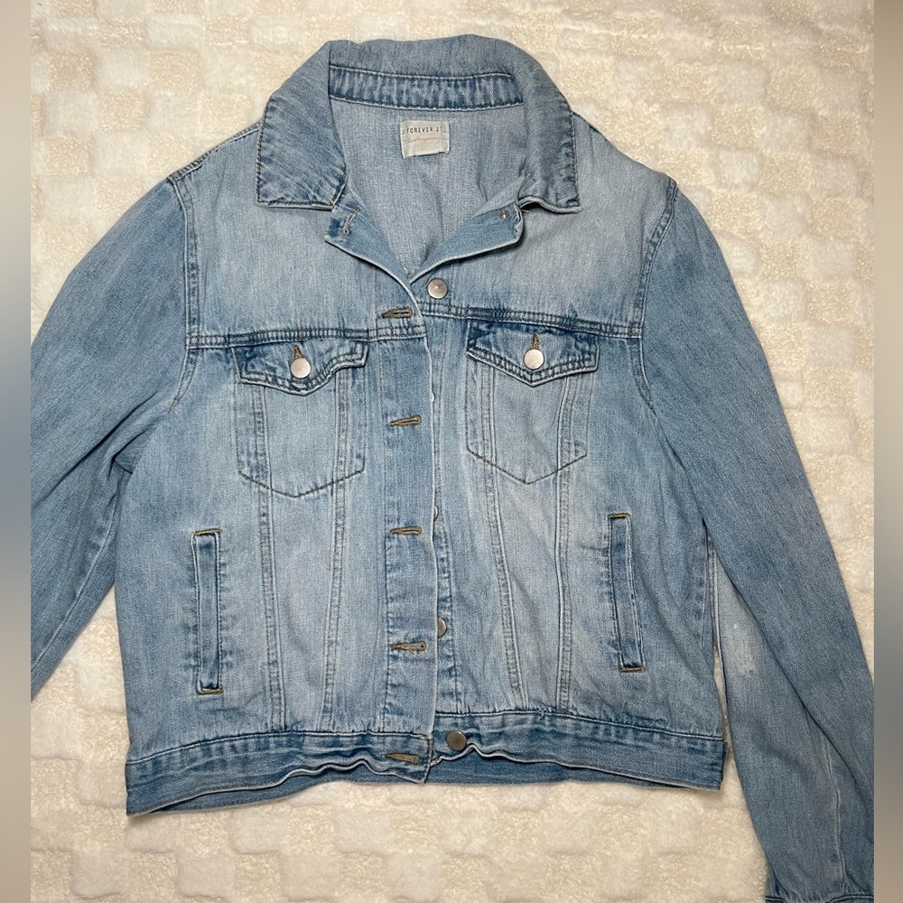 Light blue jean jacket